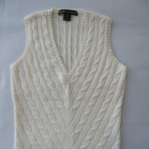 Ralph Lauren Black Label Cashmere Vest